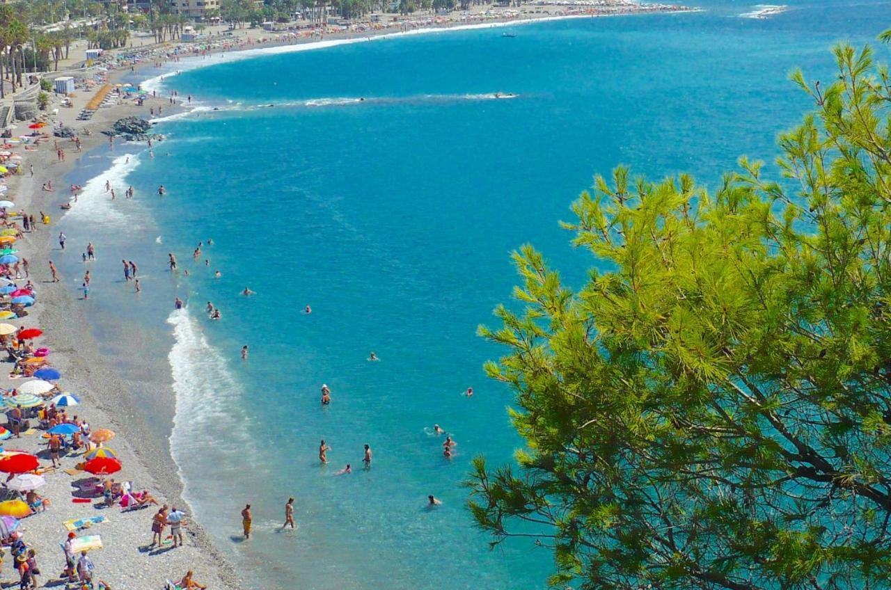 Central Almunecar, Beach Playa 125 Metres, By Old Town Exterior foto